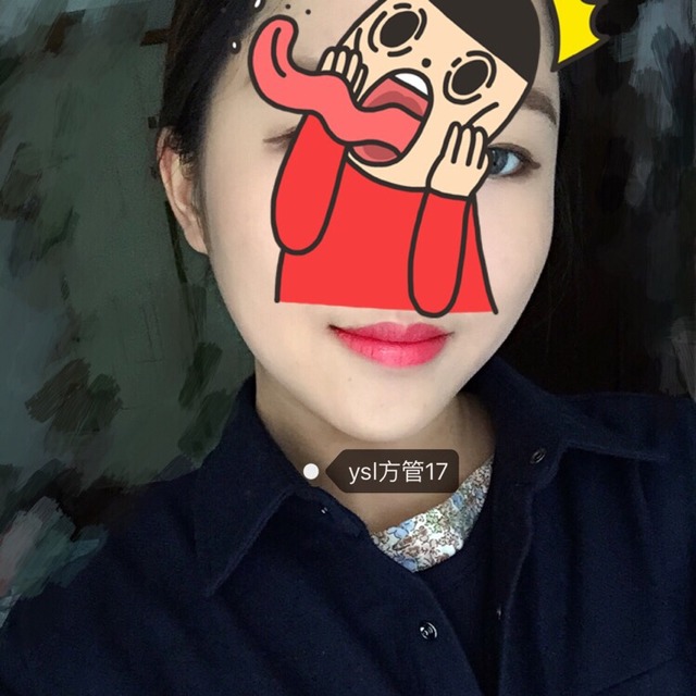 ysl方管17图片 圣罗兰方管17真人试色